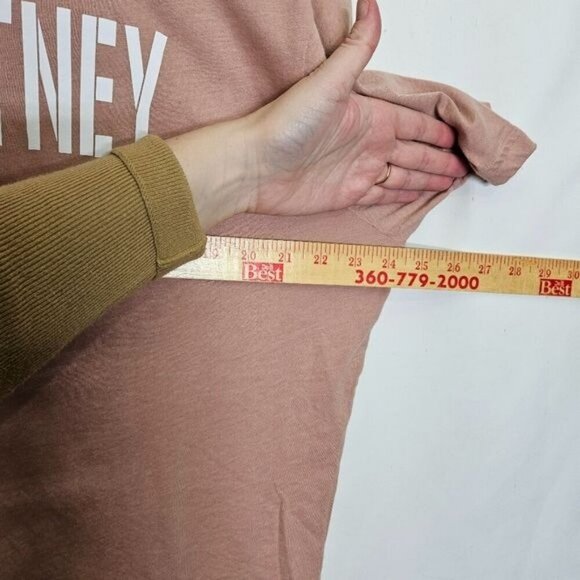 Banana Republic Free Britney Pink Graphic T-Shirt XL Cotton/Polyester - Picture 6 of 8